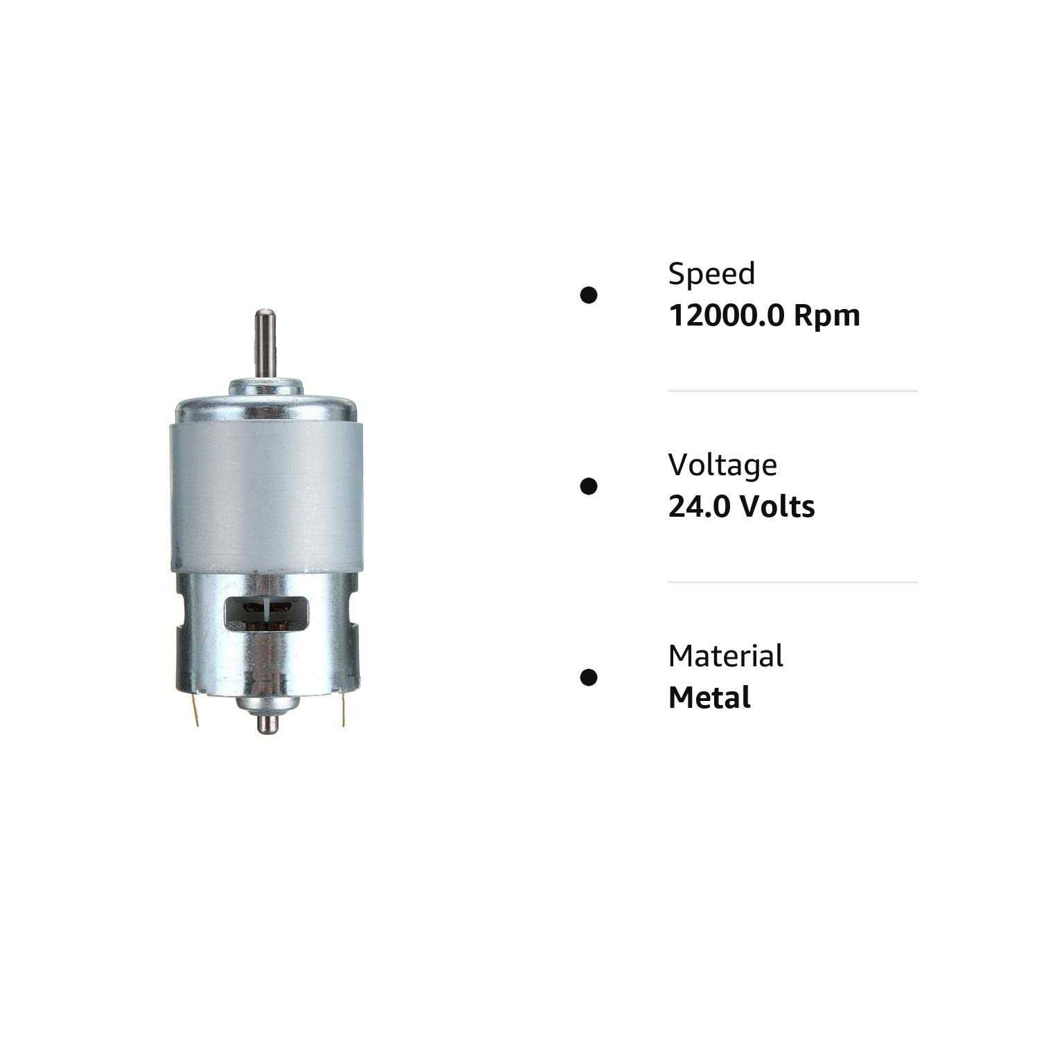 775 High Power DC Motor DC 12V-24V 12000 RPM Large Torque Motor Ball Bearing Tools for DIY Driver Parts - Cheap Fitting