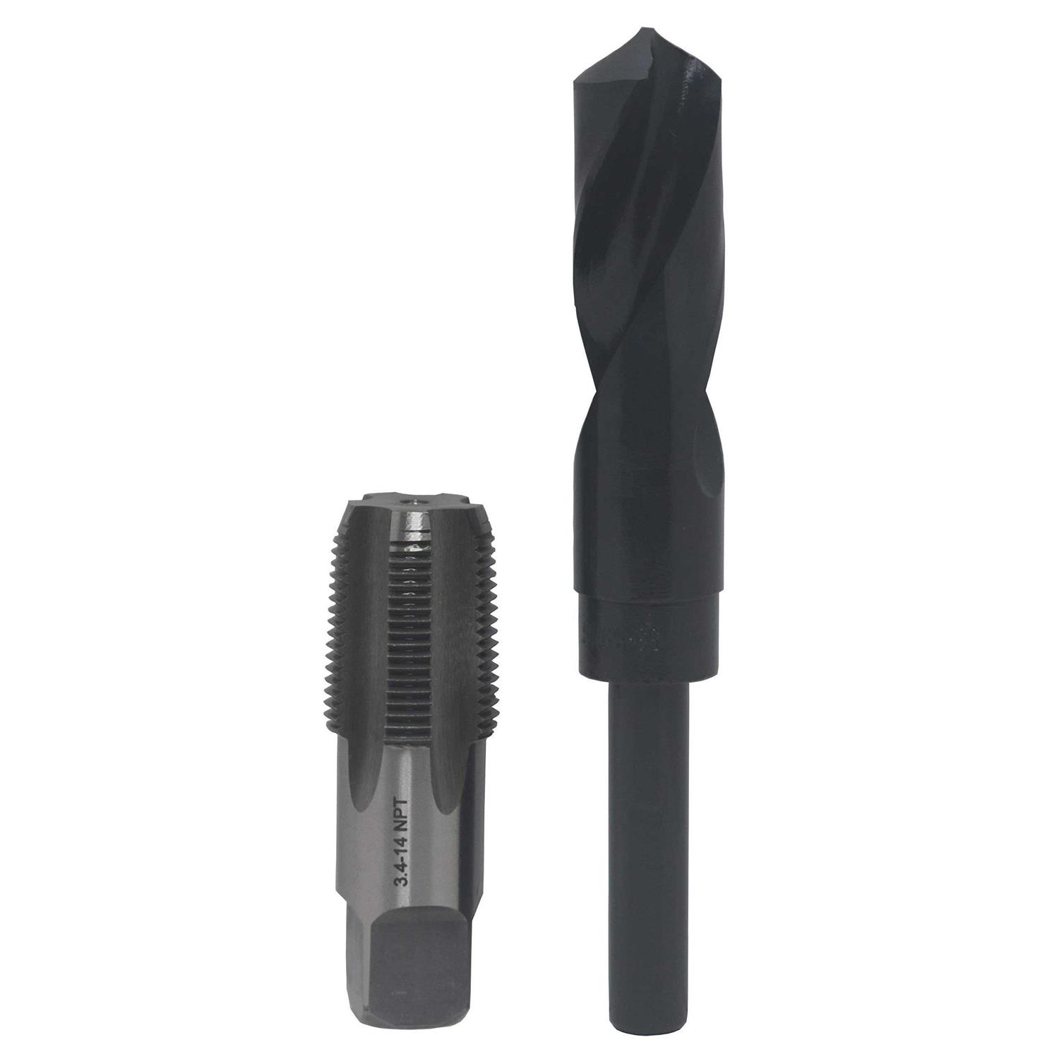 Drill America Carbon Steel NPT Tap and HSS Drill Bit Drill - Cheap Fitting