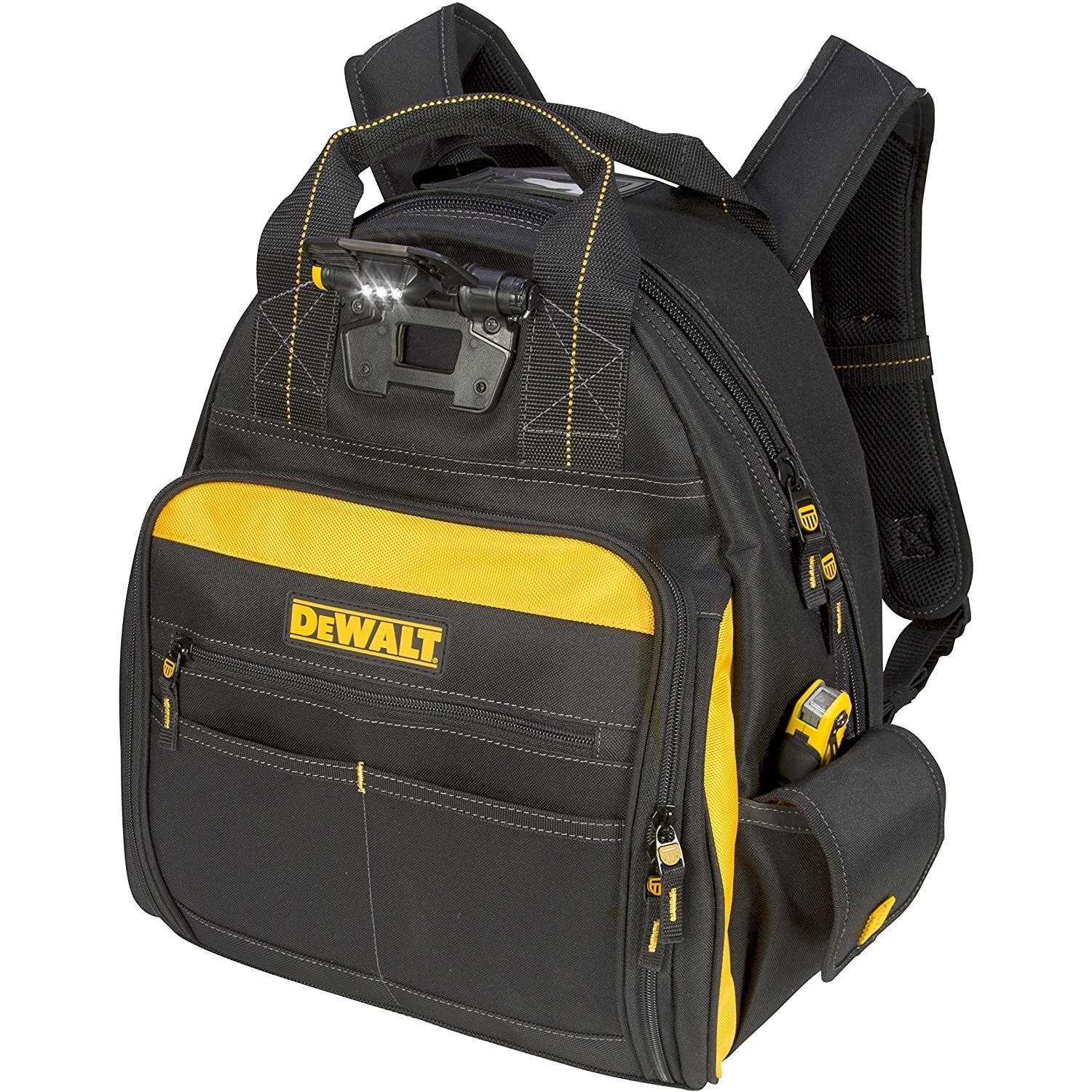 DGL523 DeWalt Lighted Tool Backpack 57 - Cheap Fitting
