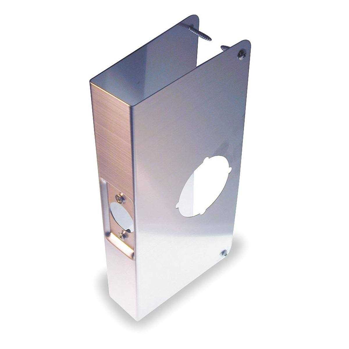 ZORO SELECT Door Reinforcer Ss Backset 2 3/4 in 1HFL9 - Cheap Fitting