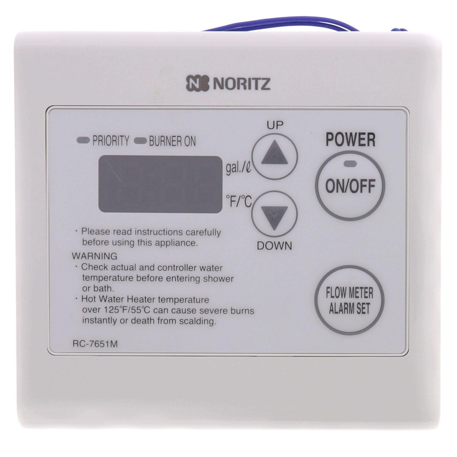 Noritz RC-7651M Tankless Water Heater Remote Control - Cheap Fitting