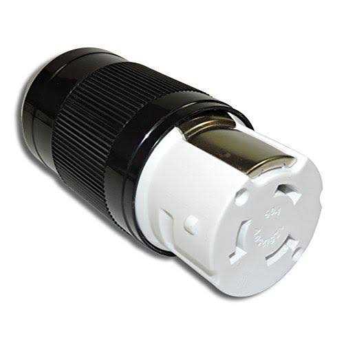 50 AMP RV Power Cord Locking Shore Connector Replacement End Marine Twist Lock - Cheap Fitting