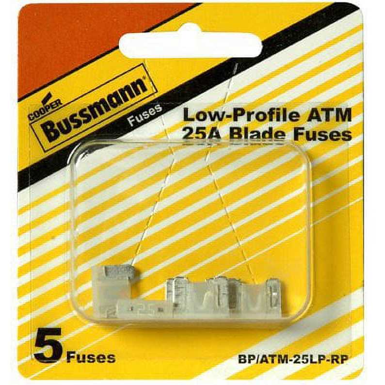Bussmann BP/ATM-25LP-RP 25 Amp Low Profile ATM Blade Fuse - Cheap Fitting