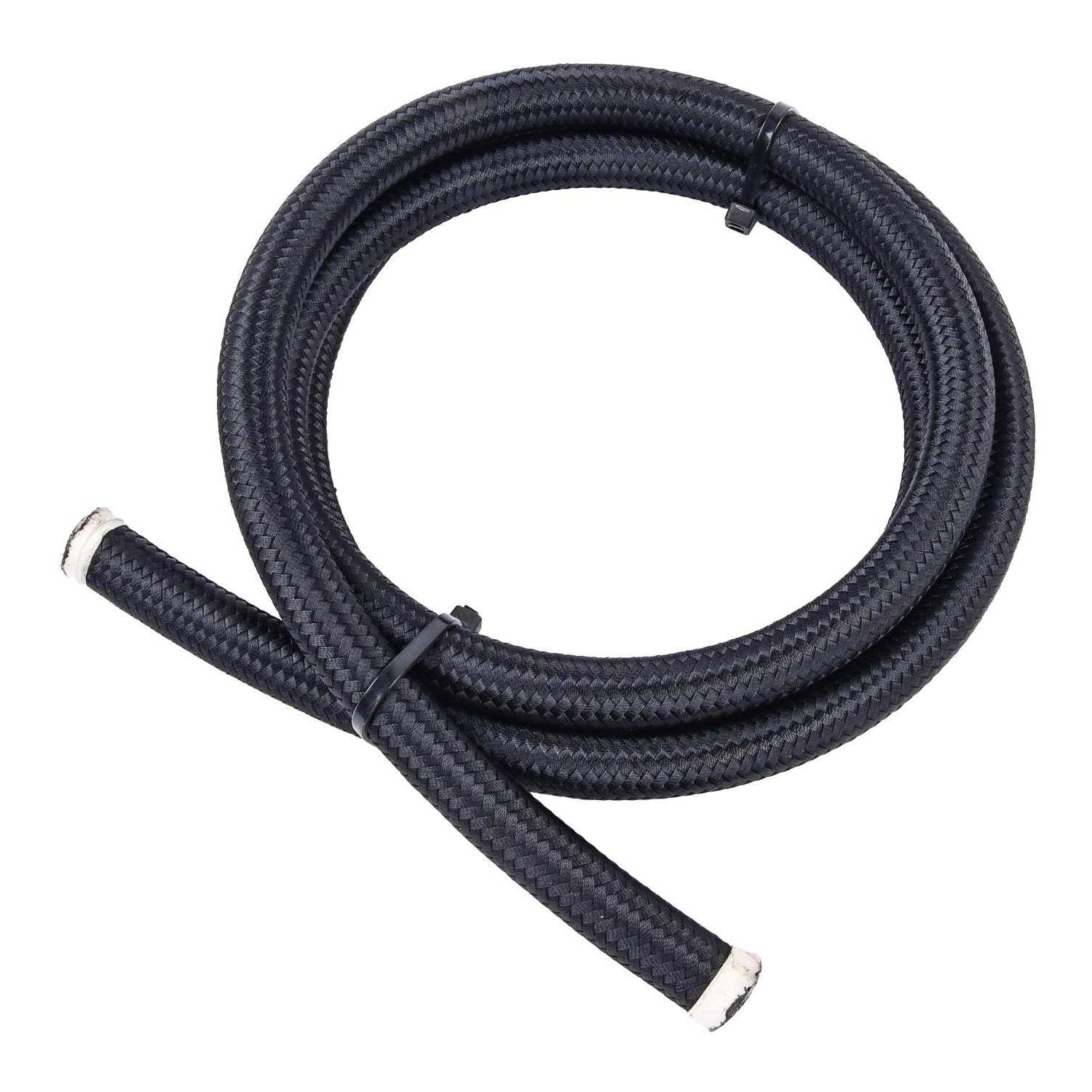 Jegs PTFE-Lined Black Braided Nylon Hose - Cheap Fitting