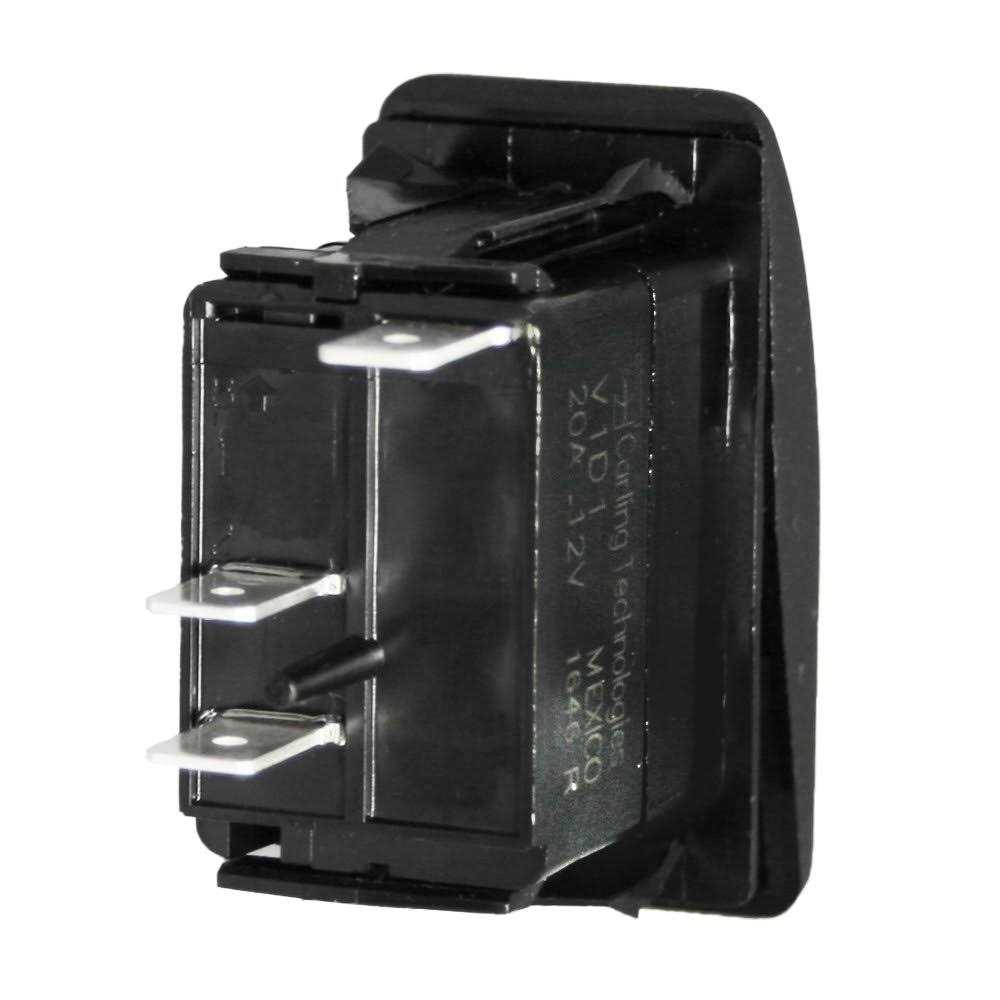 Contura II Carling Rocker Switch Illuminated Red - Cheap Fitting