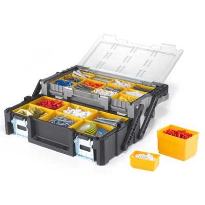 Hart 18 inch Cantilever Organizer, Resin Tool Box for Small Tools and Parts, Tool Storage and Organizaion - Cheap Fitting