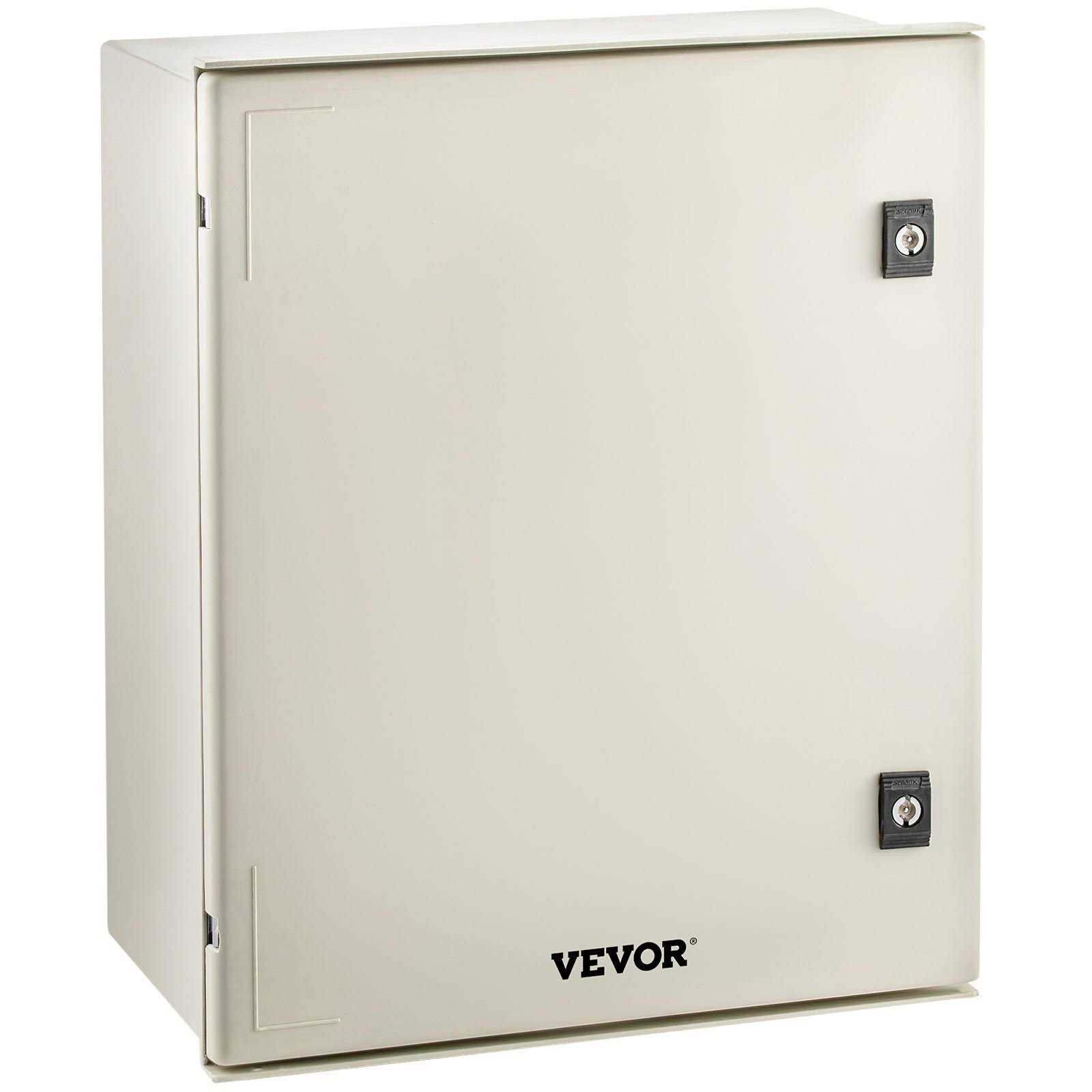VEVOR Nema Enclosure 20 x 16 x 8 Nema 4X Fiberglass Steel Electrical Box IP66 Waterproof & Dustproof Hinged Junction Box DQXFSBLG50X40X201V0 - Cheap Fitting