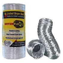 DryerFlex Transition Hose – 4 Feet DFLX4 - Cheap Fitting