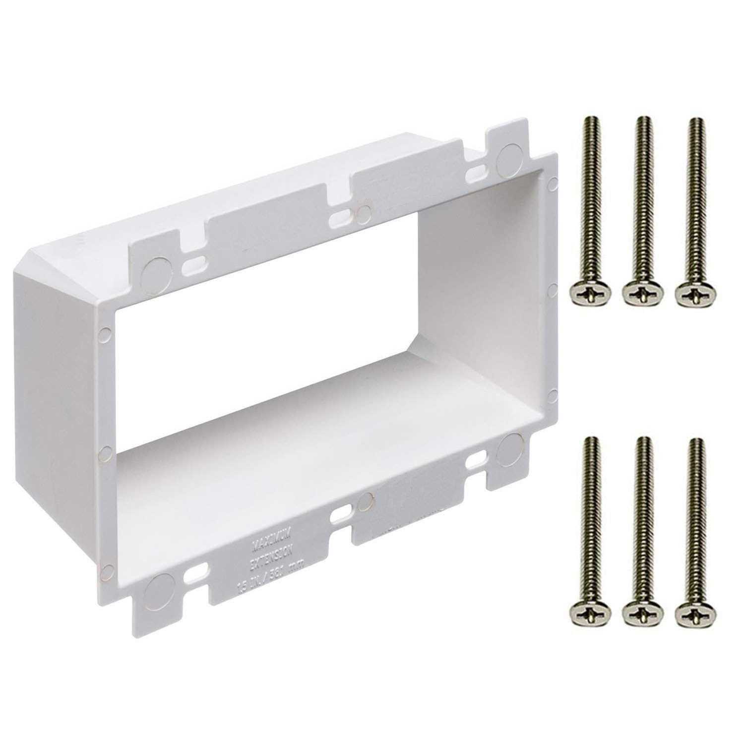 iMBAprice BE3-1 Electrical Power Outlet Box Extender - Cheap Fitting