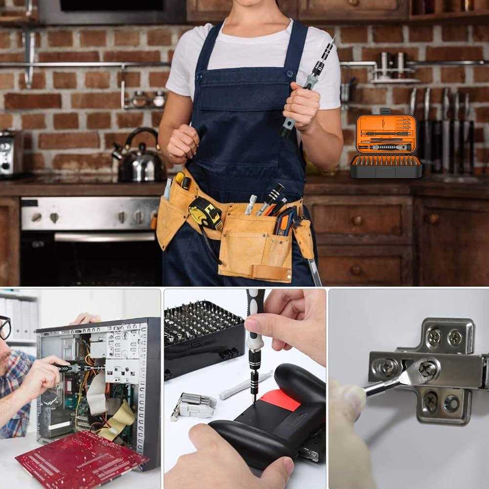 RARTOP Precision Screwdriver Set 130 in 1 with 120 bits Repair Tool Kit - Cheap Fitting