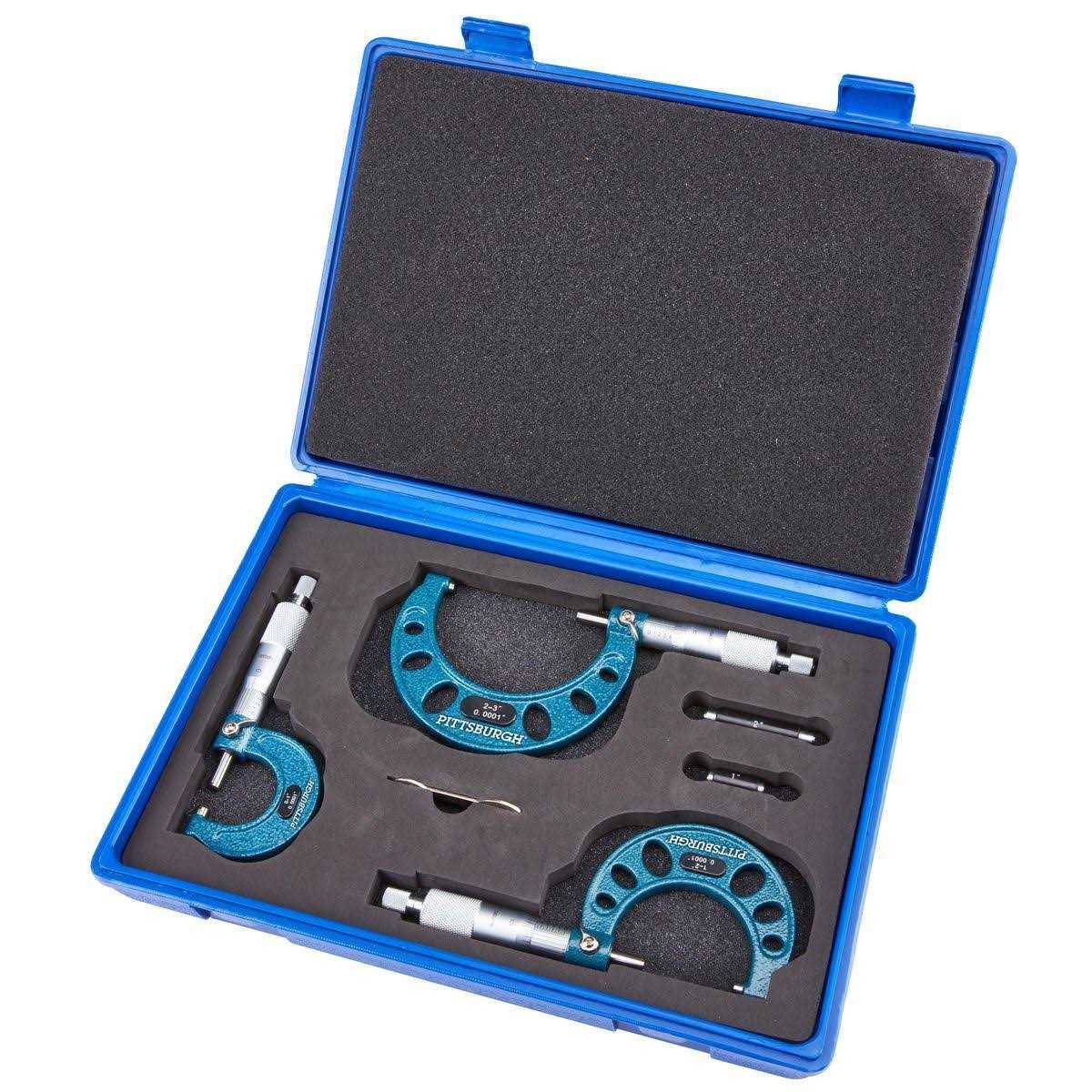 Pittsburgh Micrometer Set - Cheap Fitting