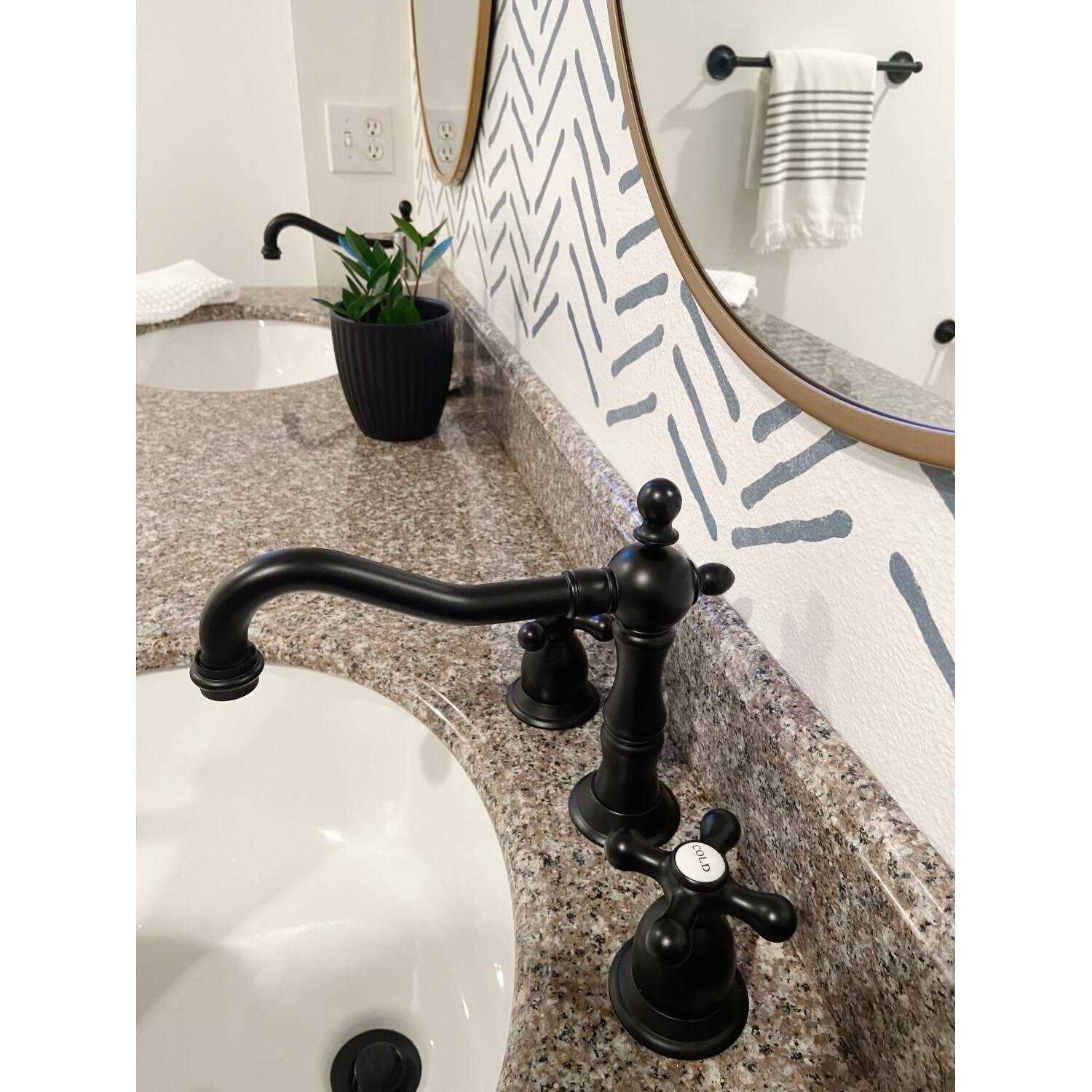 Kingston Brass KS1970PL 8 in. Widespread Bathroom Faucet - Cheap Fitting