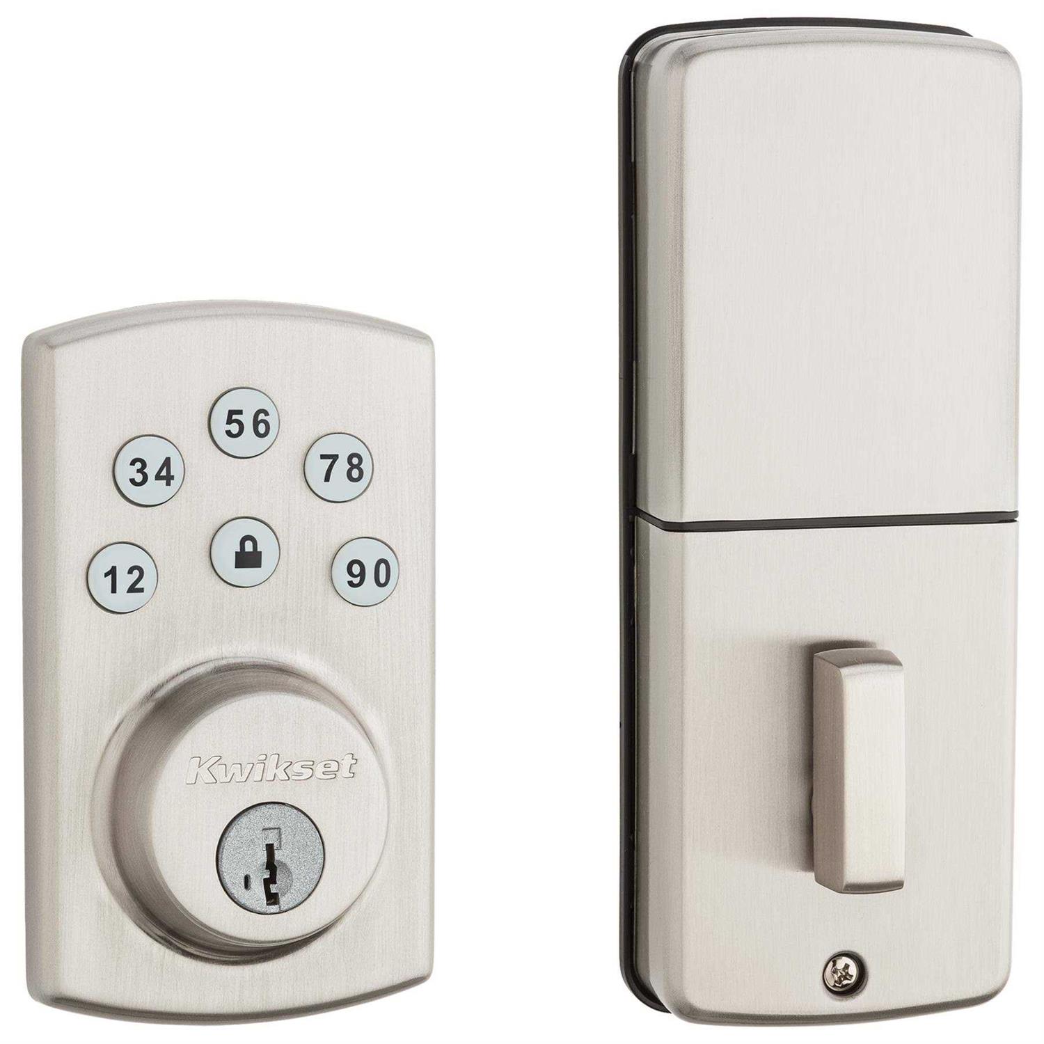 Kwikset Electronic Deadbolt - Cheap Fitting
