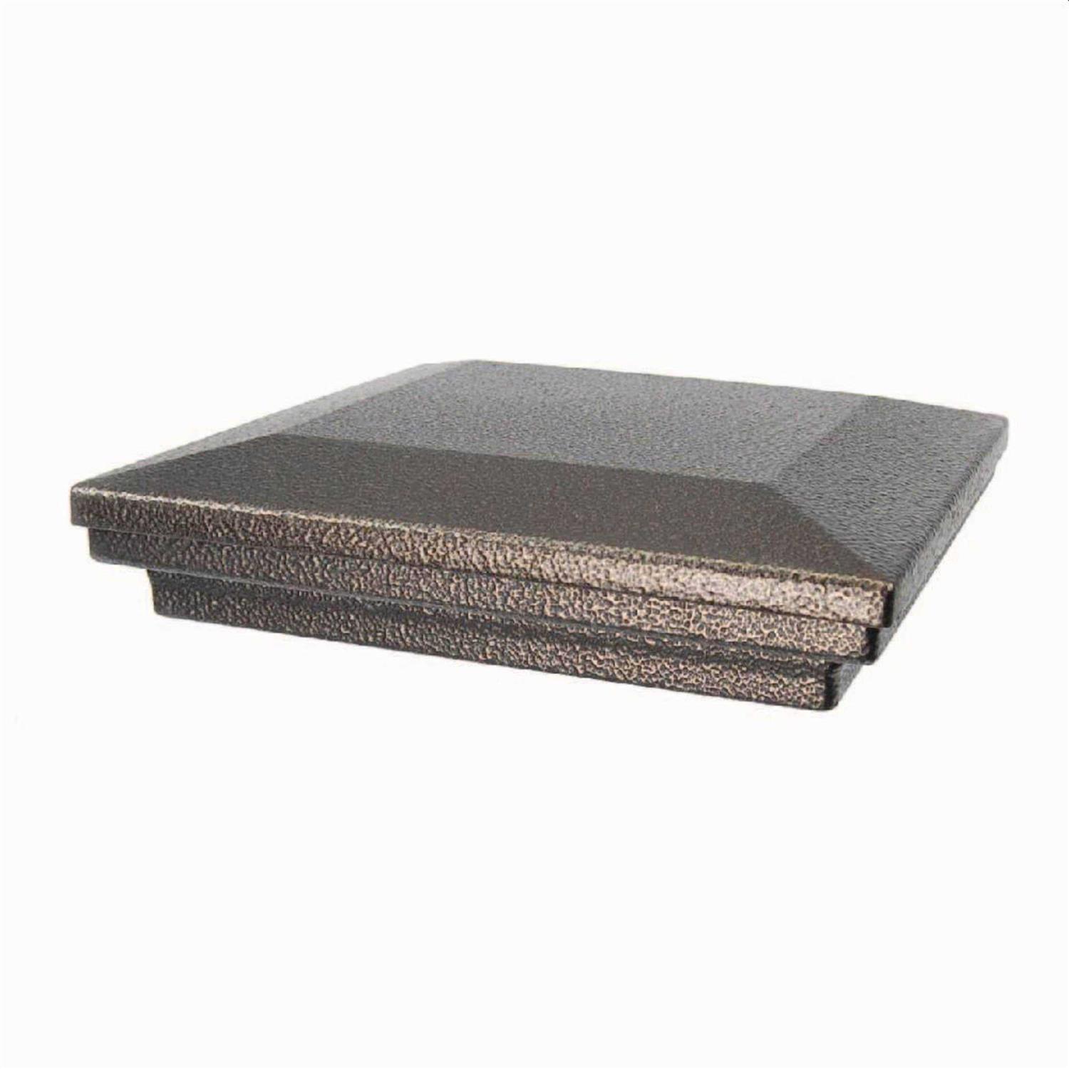 Flat Pyramid Post Cap Fortress Accents - Cheap Fitting