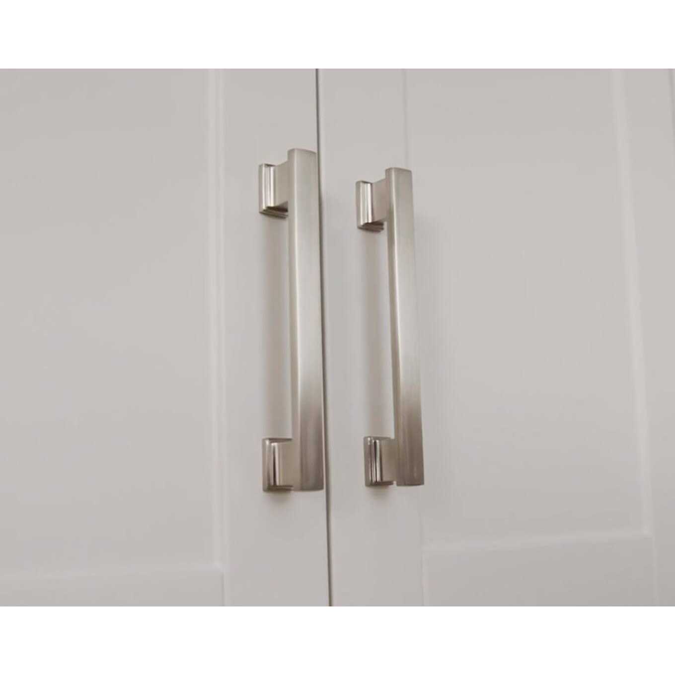 NewAge Products 5 in. Brushed Nickel Drawer Pull Contemporary Small Handle - Cheap Fitting