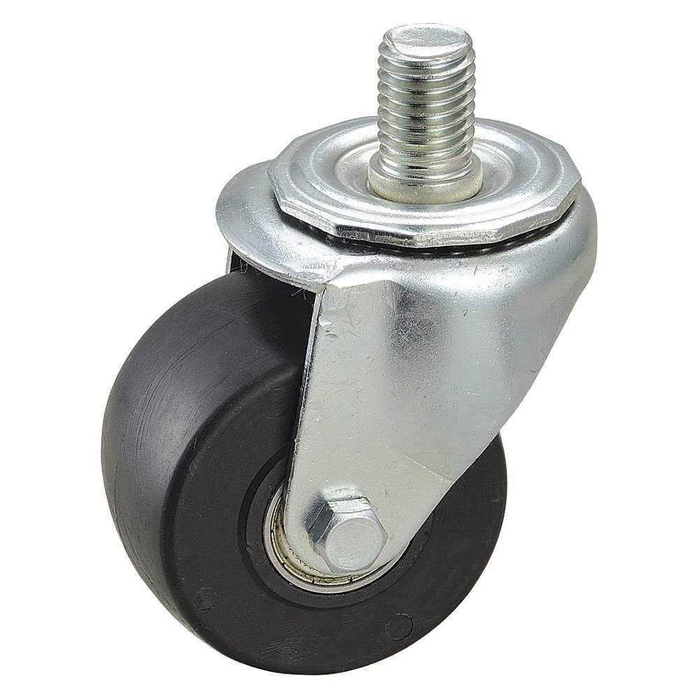 ZORO SELECT General Purpose Threaded Stem Caster 3 in Wheel Dia 32J897 - Cheap Fitting