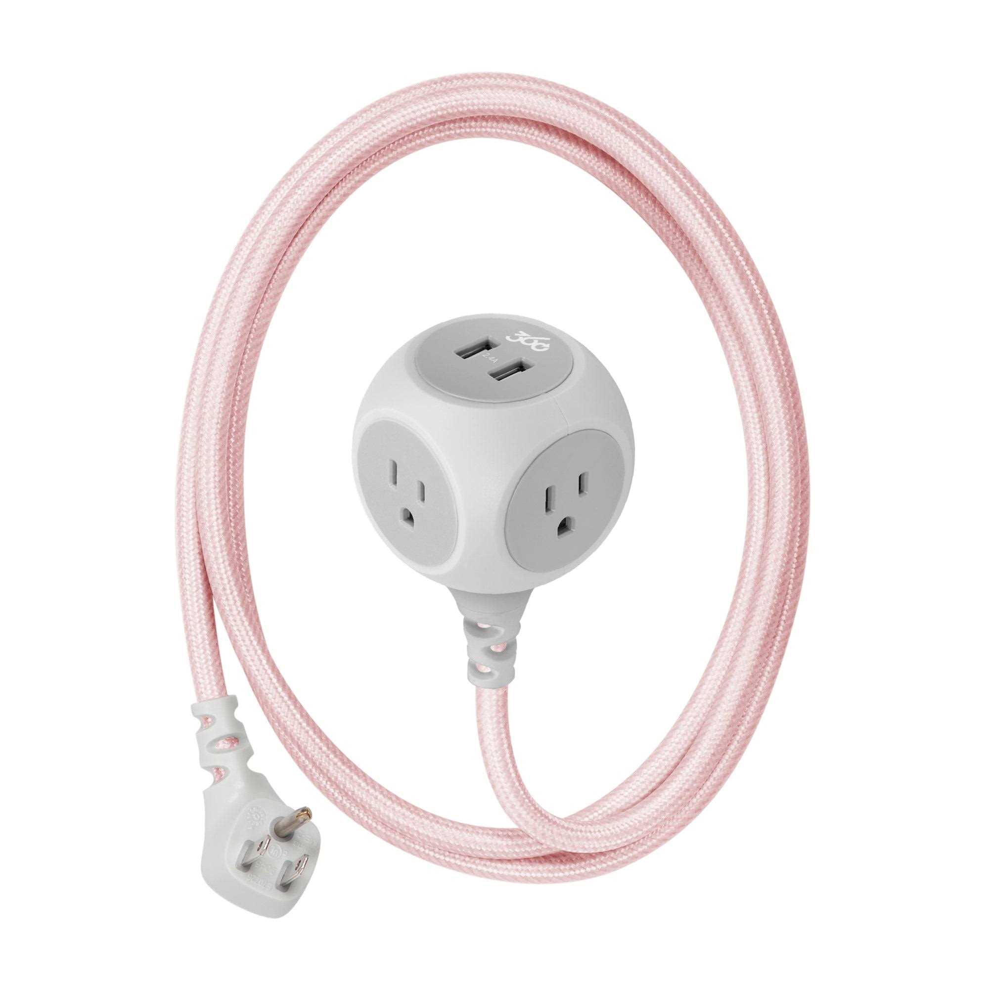 360 Electrical Habitat Extension Cord USB - Cheap Fitting