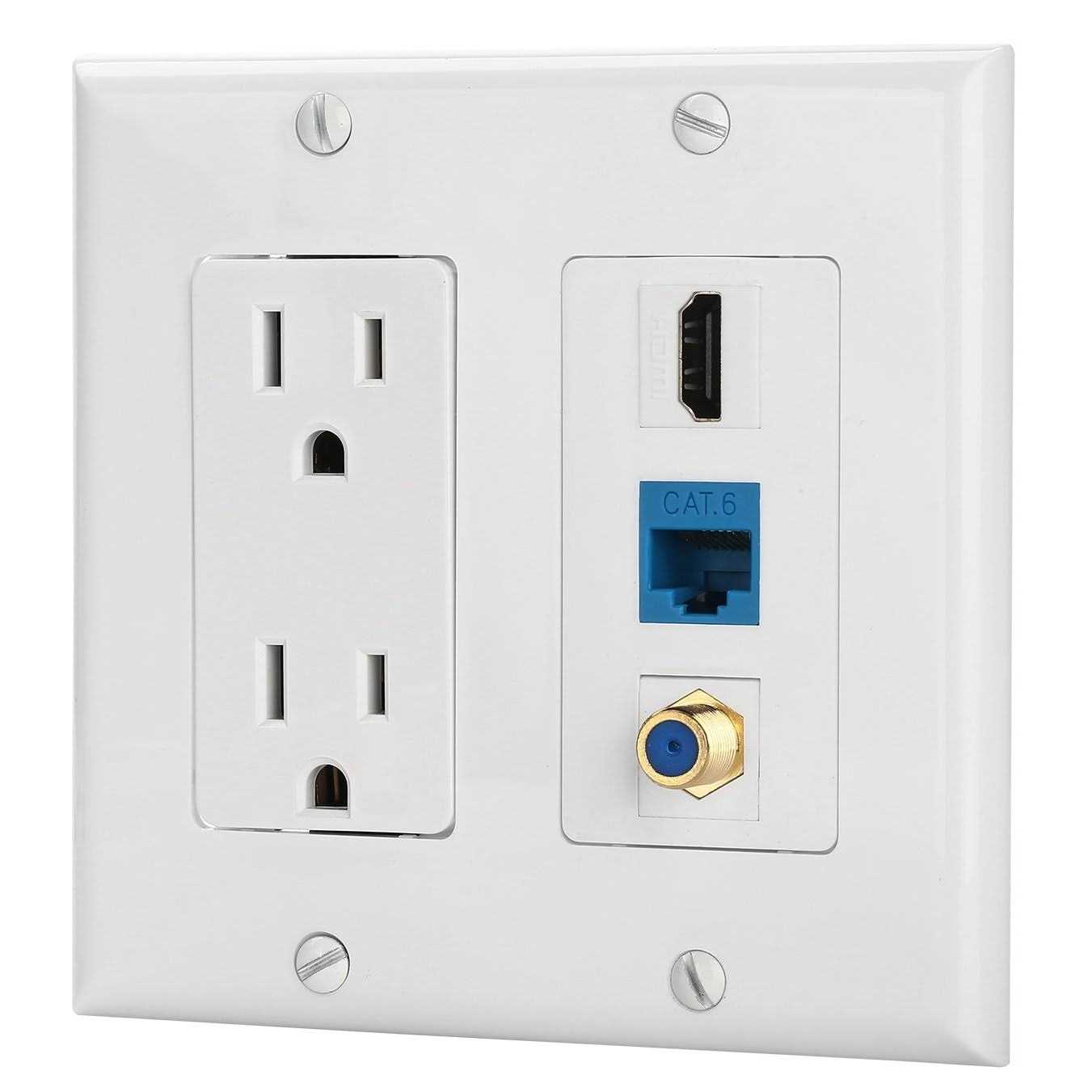 Ibl-15a Power Outlet 1 Port Hdmi - Cheap Fitting