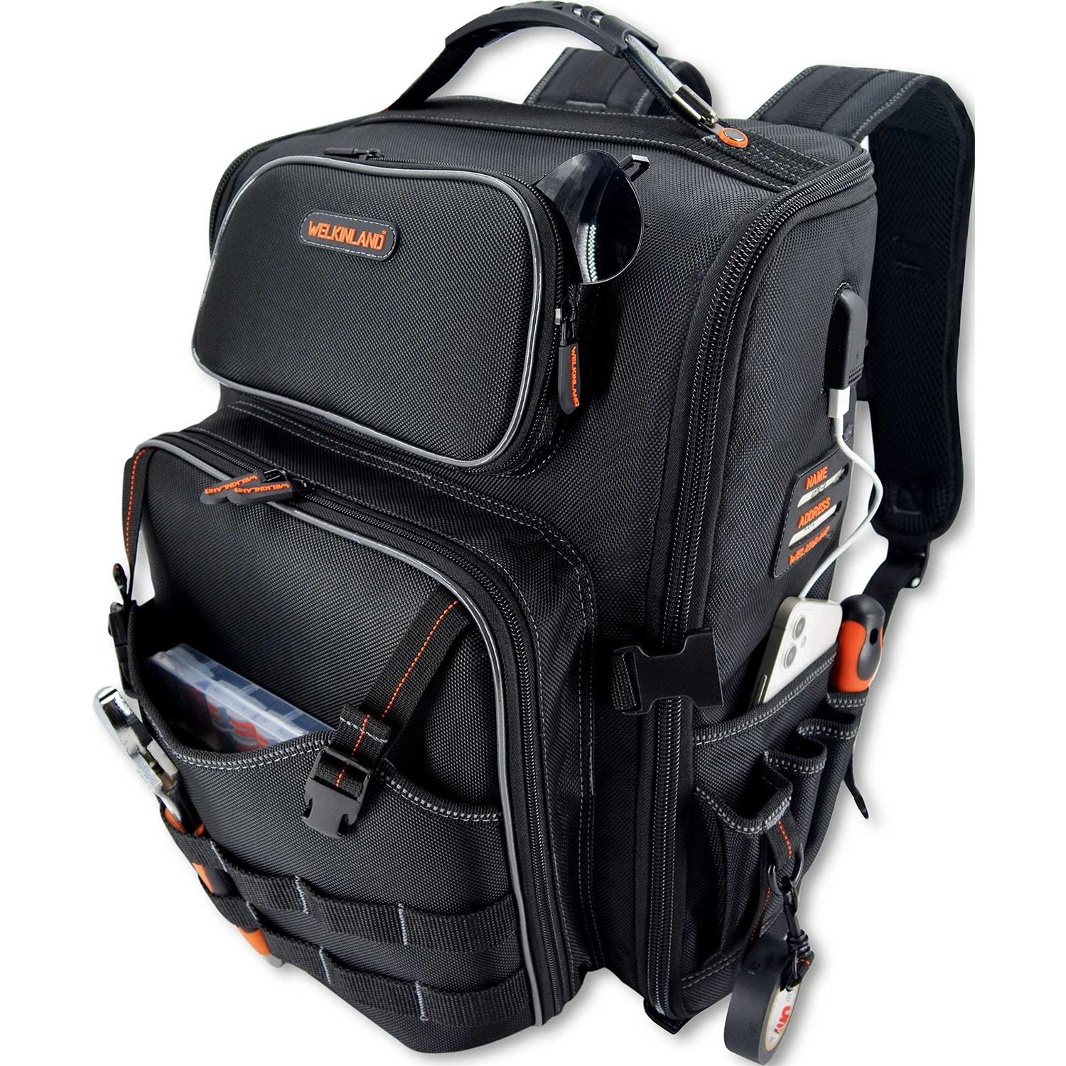 WELKINLAND Full-Open Tool bag backpack - Cheap Fitting