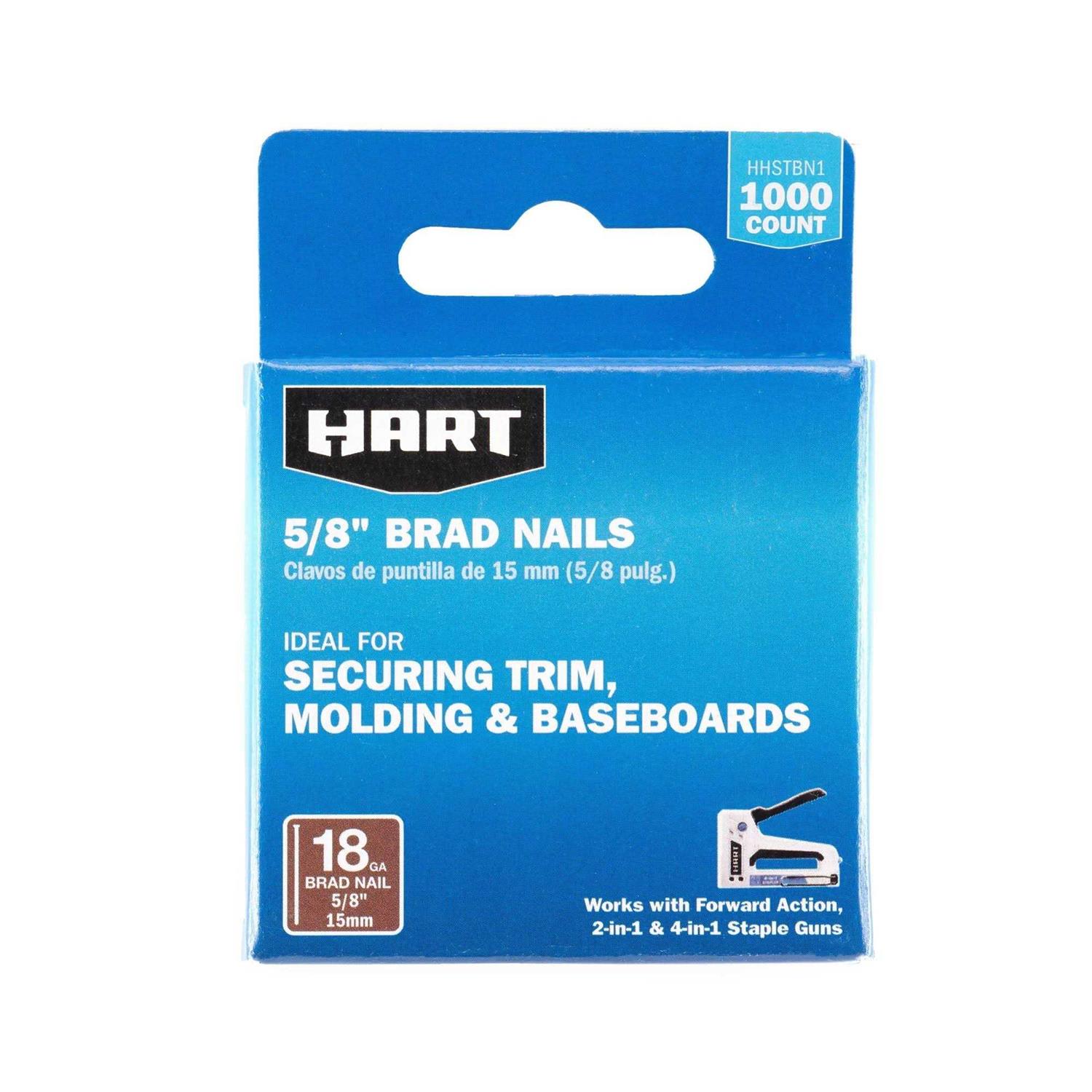 Hart Brad Nails for Securing Trim - Cheap Fitting
