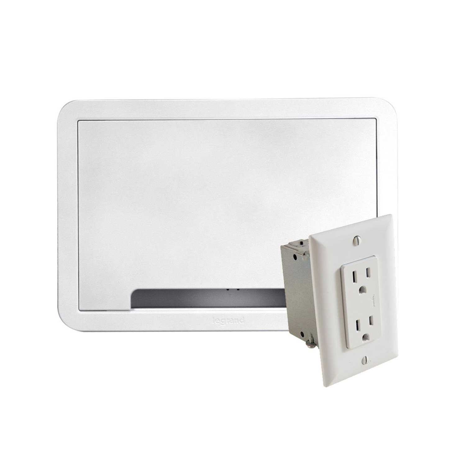 Sanus 9 TV Media In-Wall Box with Power Supply Kit - Cheap Fitting