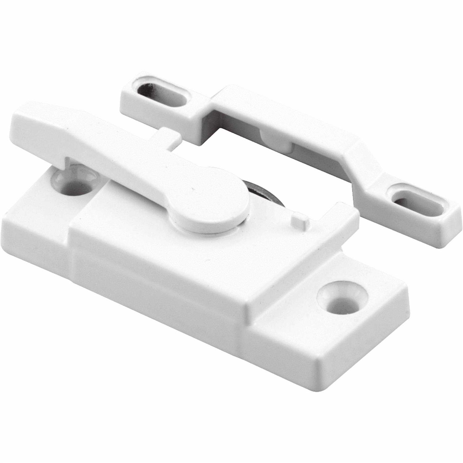 Prime Line Vinyl Window Sash Lock White - Cheap Fitting