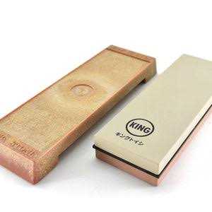 KING Whetstone Japanese Waterstone 1000/6000 Grit Sharpening - Cheap Fitting