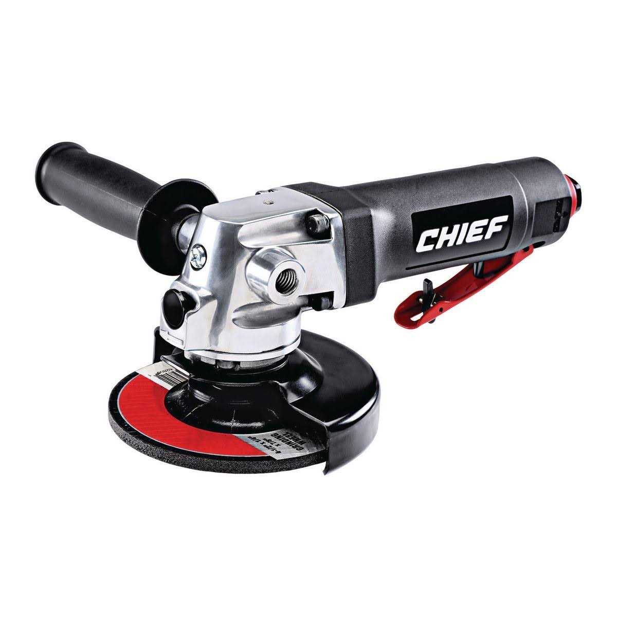 Chief Pneumatic 4-1/2 in. Professional Angle Grinder - Cheap Fitting