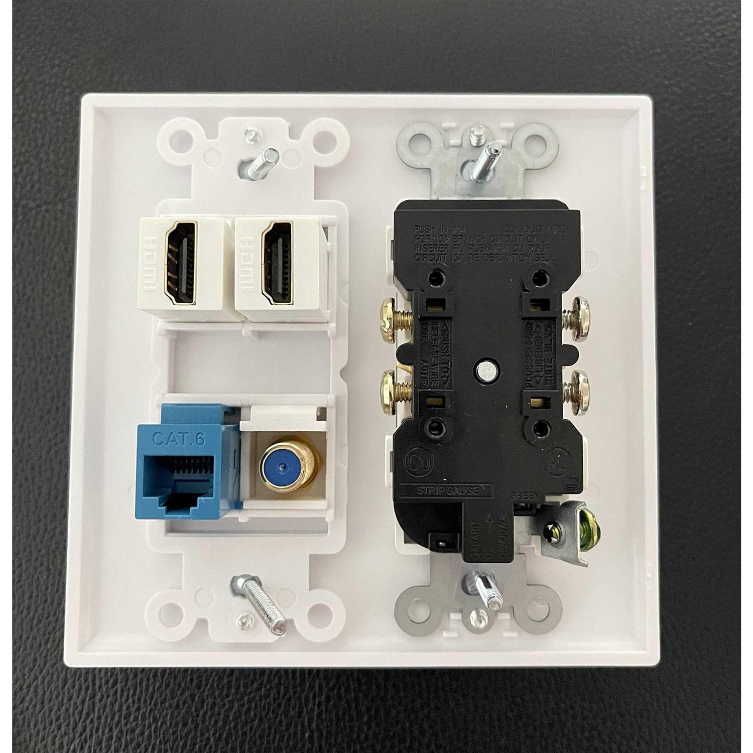 Ibl-15a Power Outlet 1 Port Hdmi - Cheap Fitting