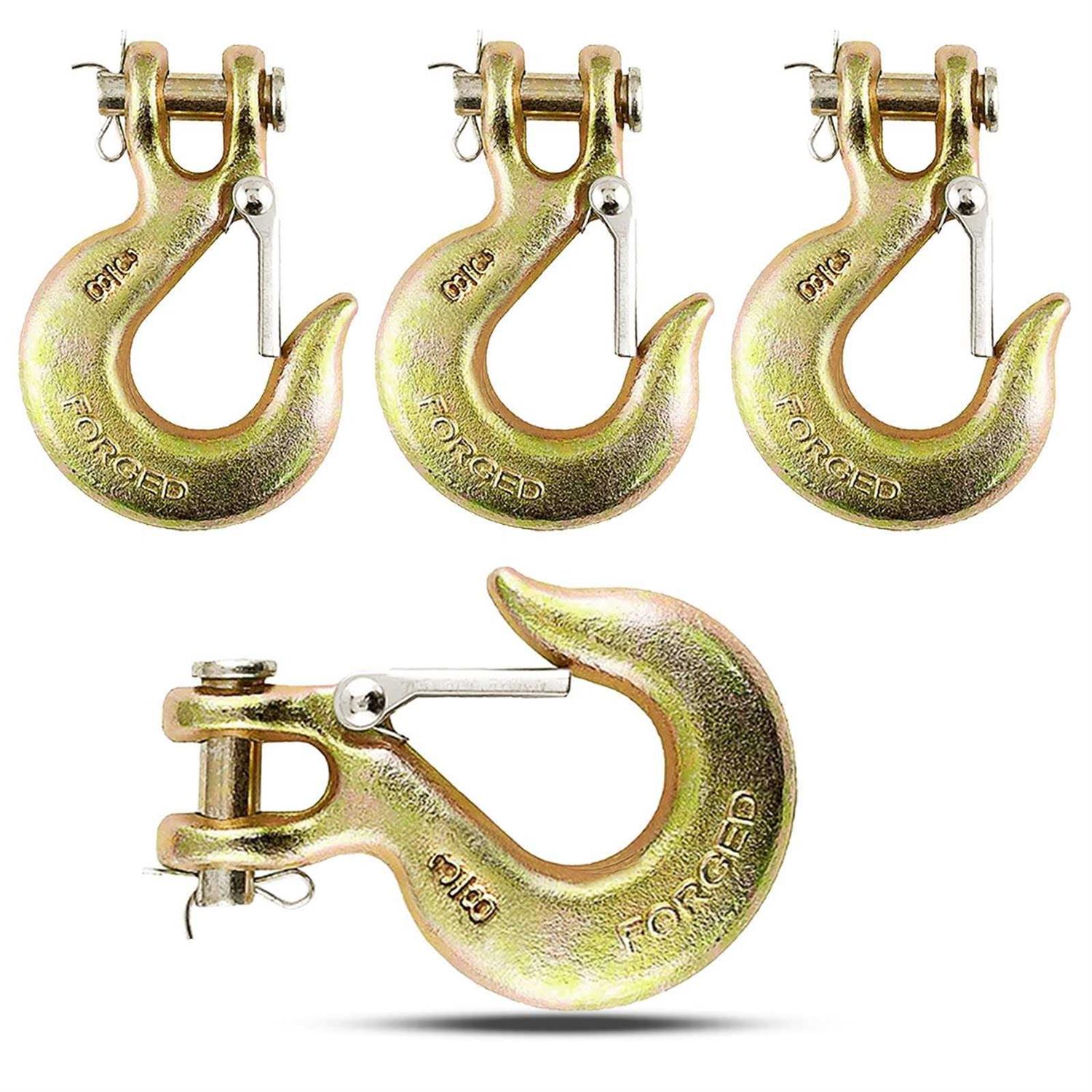 High-PQ Clevis Slip Hook Heavy Duty Forged Steel Safety Hook with Safety Latch - Cheap Fitting