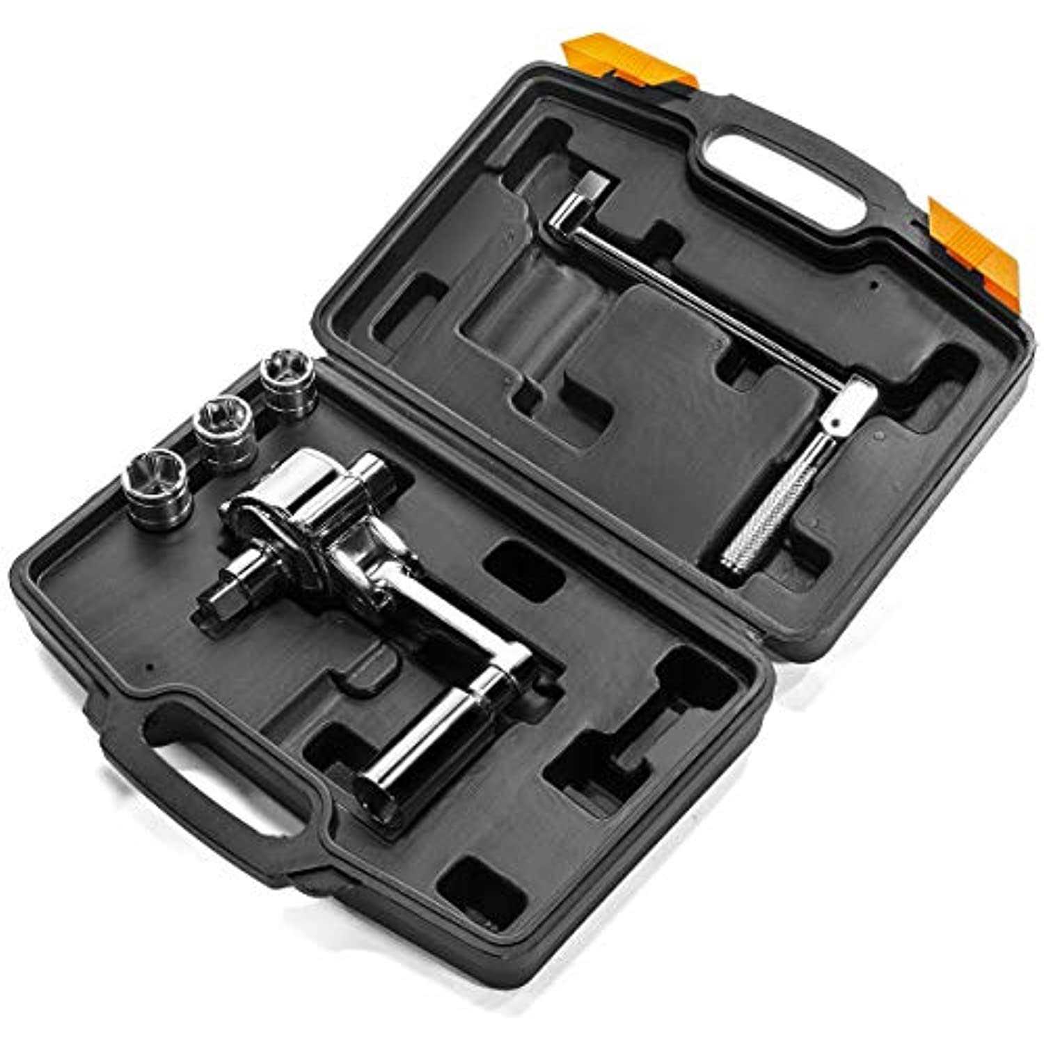 Xtremepowerus Torque Multiplier Lug Nut Labor Saving Wrench w Case - Cheap Fitting