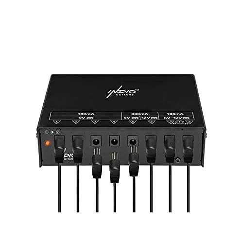 Monoprice Power Block Fully Isolated 8 DC Guitar Pedal Power Supply 6V/ 9v/12v - Cheap Fitting