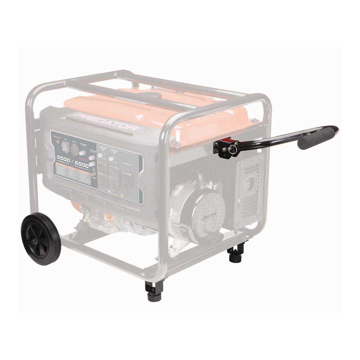 Predator 8 in. Flat-Free Generator Wheel Kit - Cheap Fitting