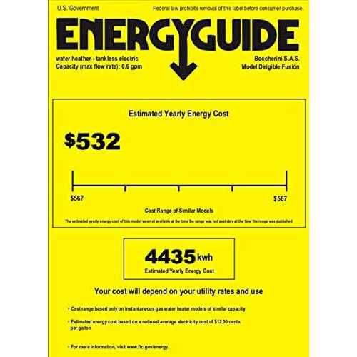 GARLAT Boccherini Electric Instant Hot Water Shower Head Heater - Cheap Fitting