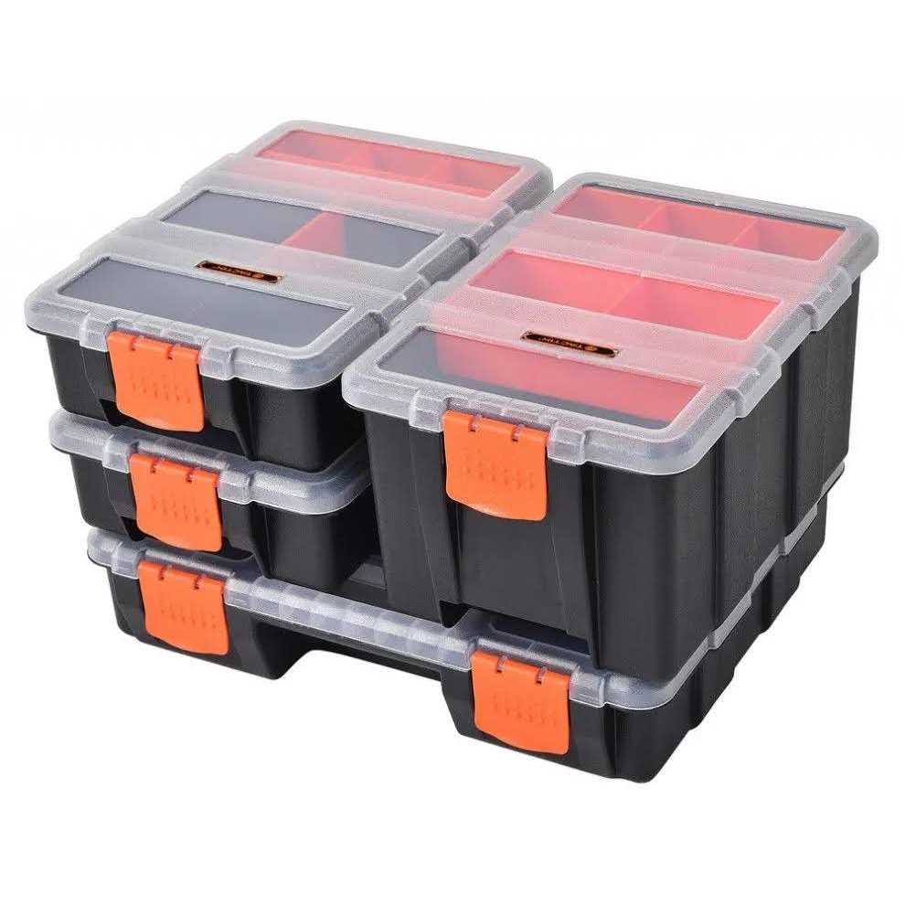 Tactix 49-Compartments 4 in 1 Small Parts Organizer - Cheap Fitting