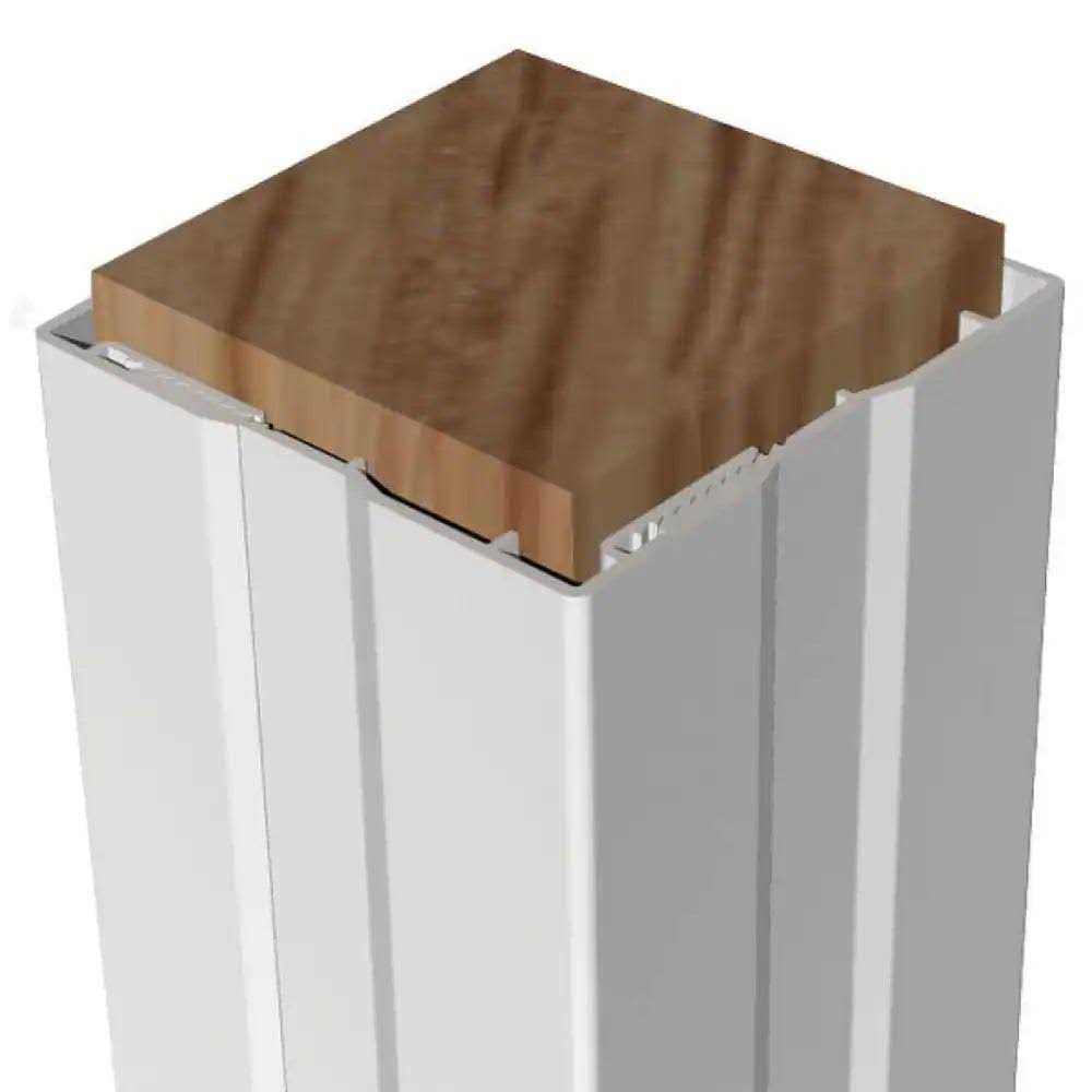 4 Piece Vinyl Post Wrap for 6×6 Posts by Rdi - Cheap Fitting