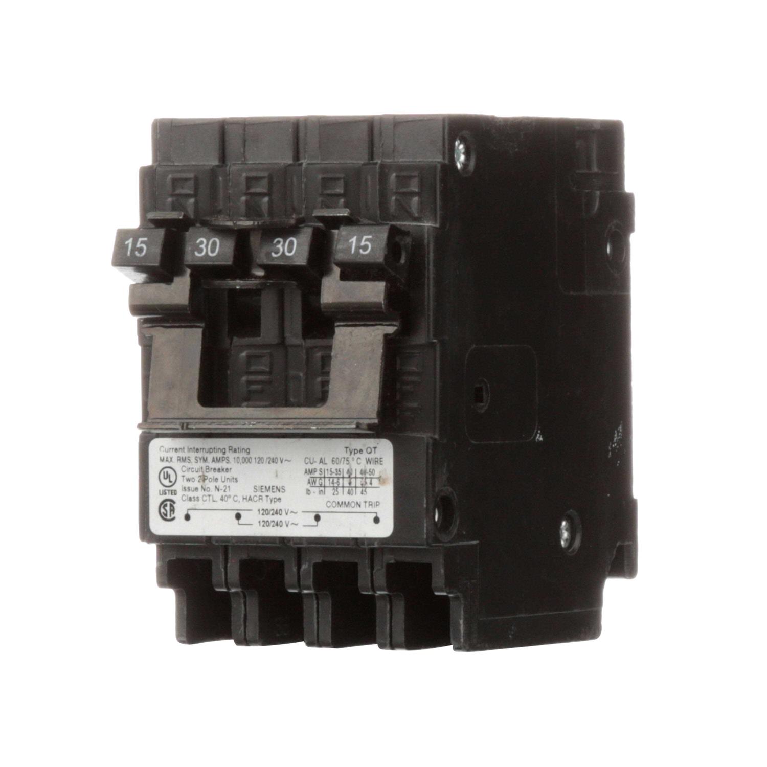Q21530CT2 Siemens New Circuit Breaker - Cheap Fitting