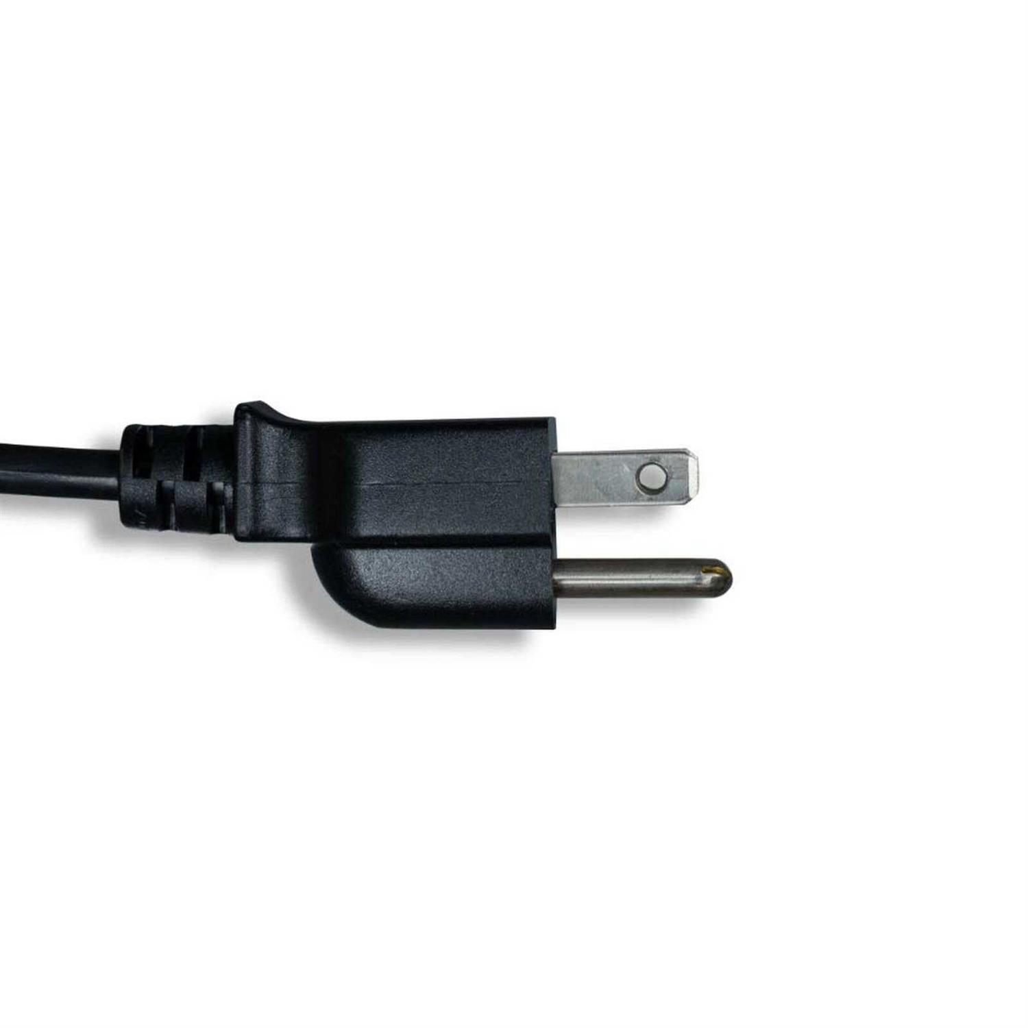 Cablelera Power Cord Extension and Splitter Nema 5-15p to Nema 5-15r x 2 - Cheap Fitting