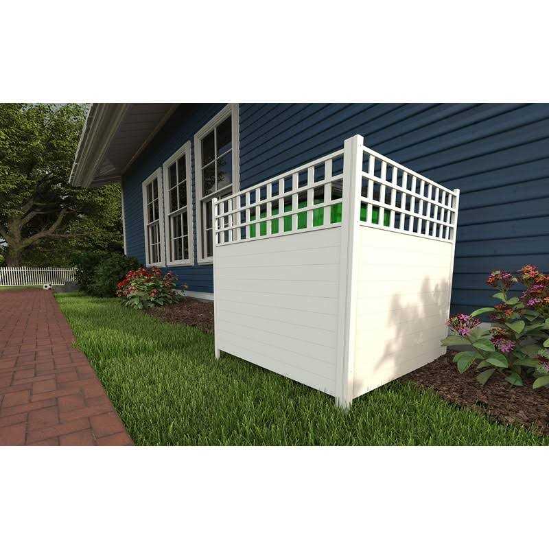 Zippity Outdoor Products 3.75’h x 3.5’w Keswick Privacy Fence and Screen Kit - Cheap Fitting