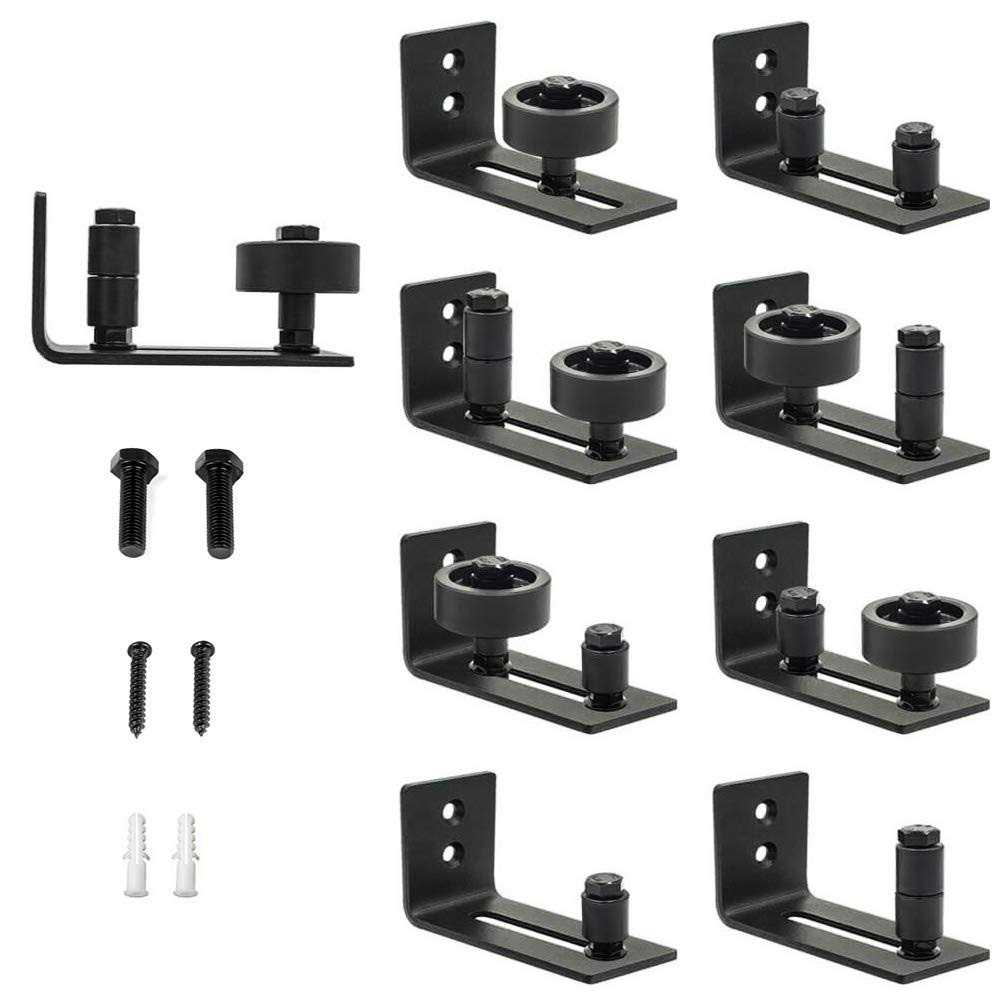 Paneled Wood Unfinished Barn Door without Installation Hardware Kit S&Z TOPHAND - Cheap Fitting