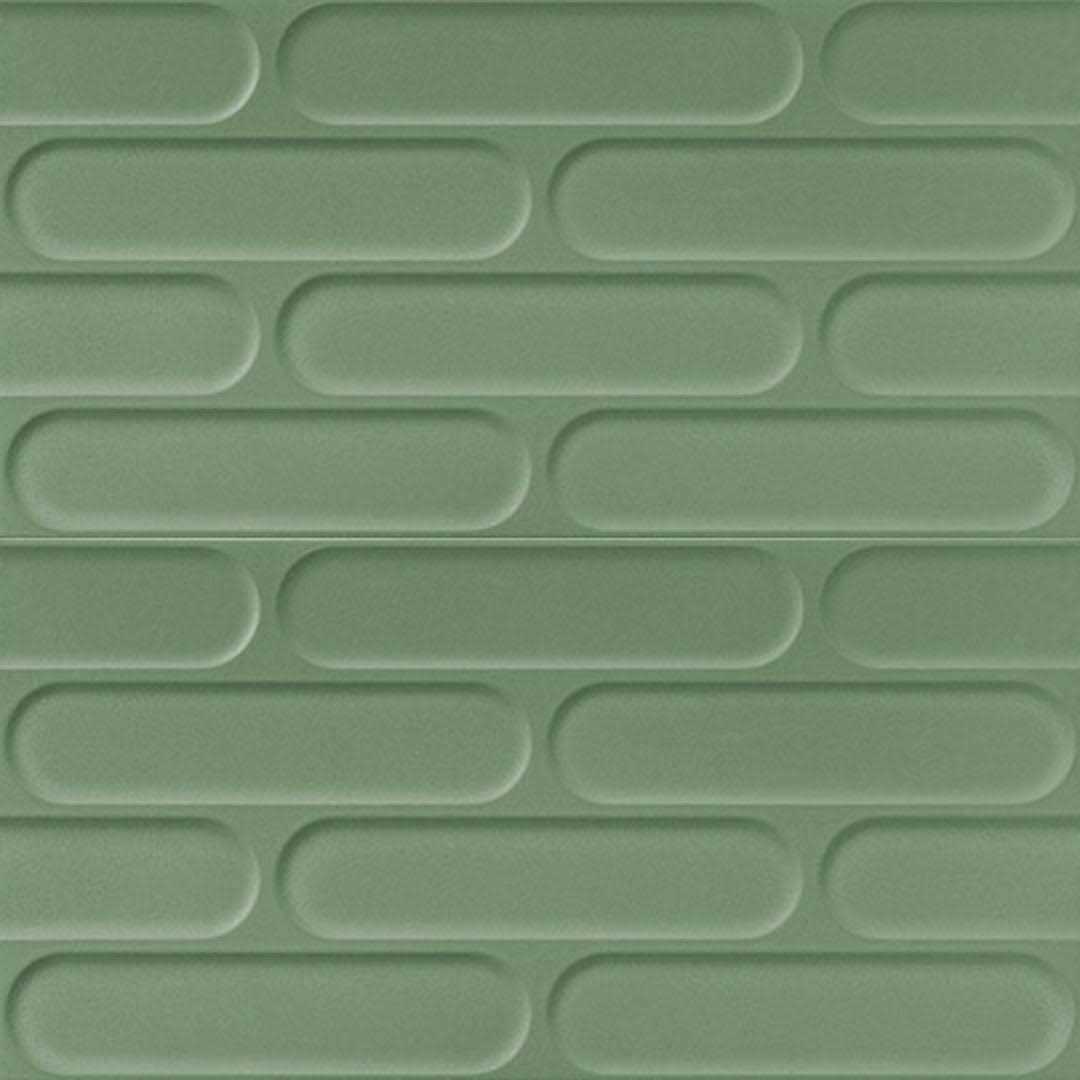 Biscuit 12 x 24 Fishscale 3D Italian Wall Tile Encore Surfaces - Cheap Fitting