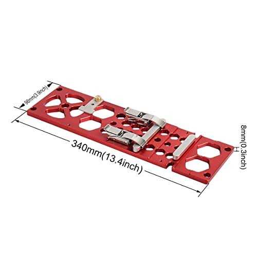 Upgraded 340mm Track Saw Square Right Angle Circular Saw Guide Rail Angle Stop Accessories Compatible with Festool and Makita Guide Rail - Cheap Fitting