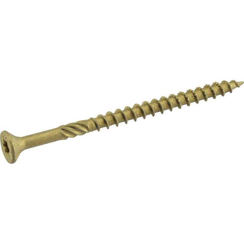 Power Pro #10 x 3-in Epoxy Exterior Wood Screws - Cheap Fitting