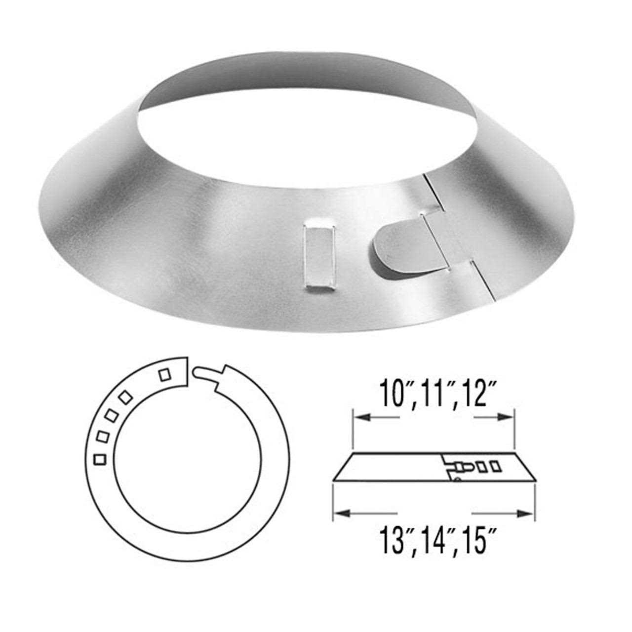 DuraVent DuraPlus Storm Collar 6DP-SC - Cheap Fitting