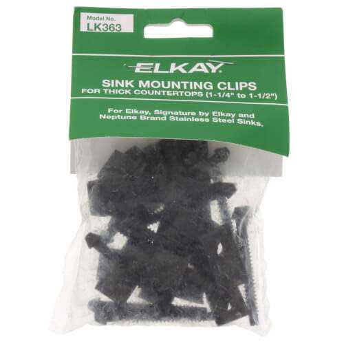 Elkay Installation Clips and Long Screws LK363 - Cheap Fitting