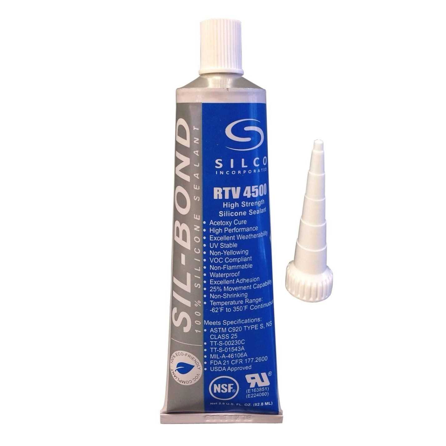 Silicone Rtv 4500 Food Contact Safe High Strength Silicone Sealant - Cheap Fitting