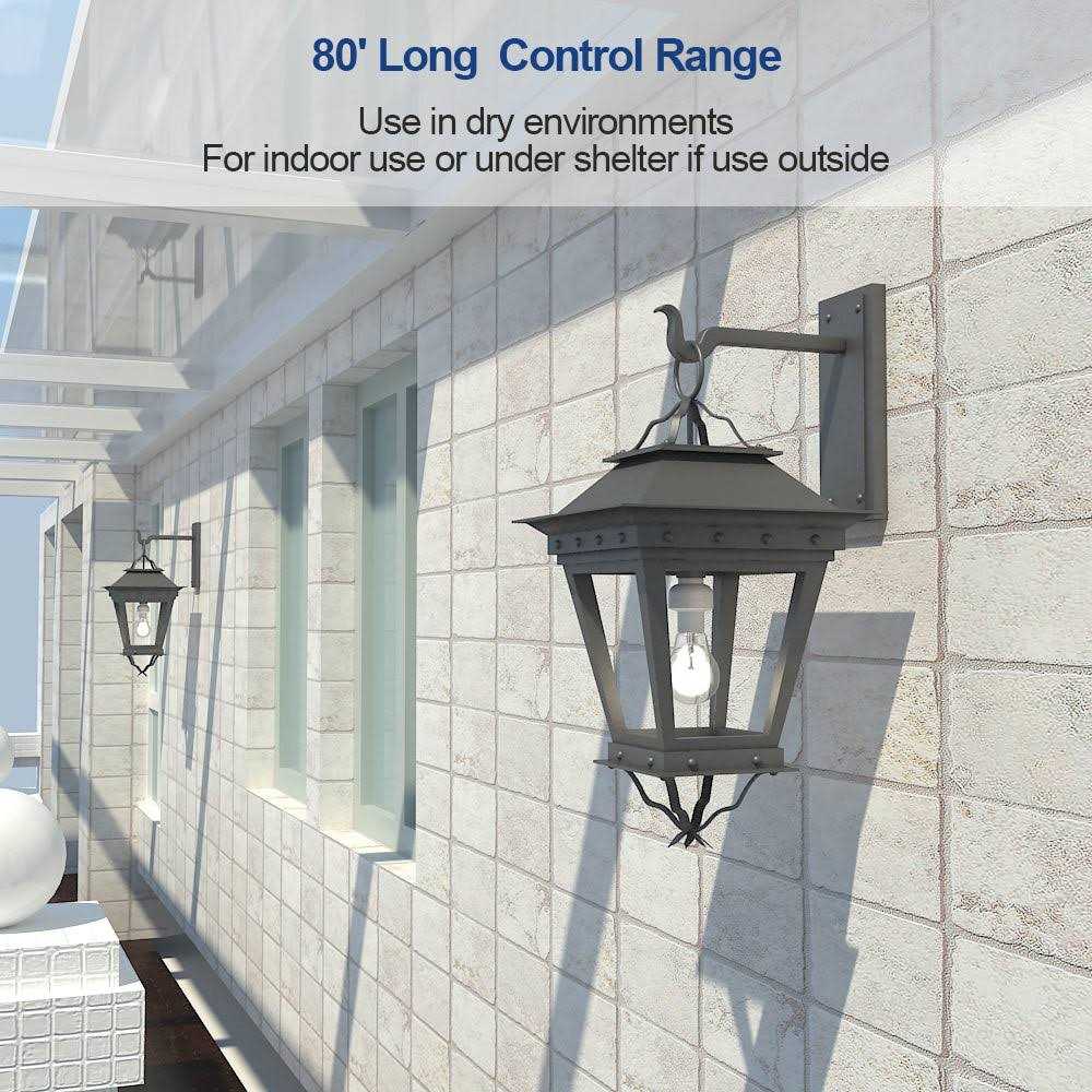 Dewenwils Remote Control Light Bulb Socket Wireless Light Socket Switch Kit - Cheap Fitting