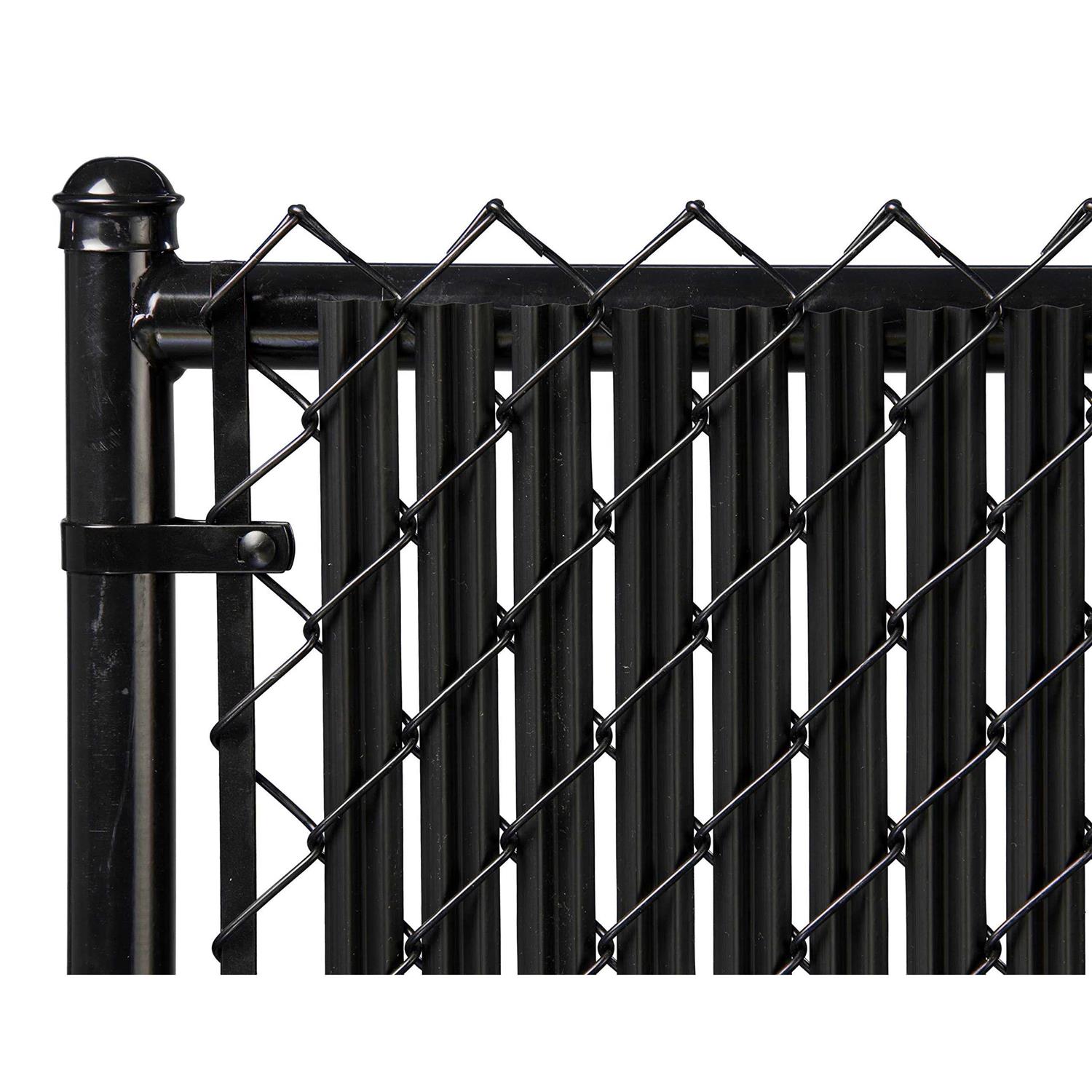 Made in America Ridged Slats Slat Depot Single Wall Bottom Locking Privacy Slat for 3′, 4′, 5′, 6′, 7′ and 8′ Chain Link Fence - Cheap Fitting