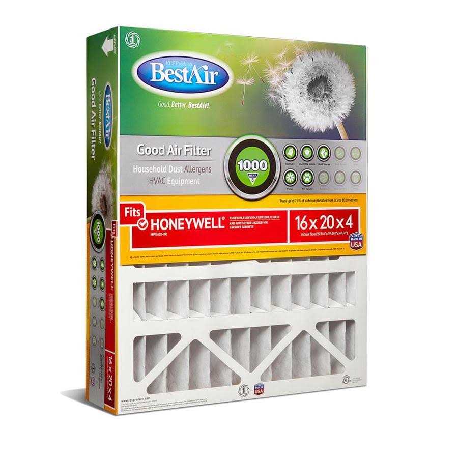 BestAir 16 x 20 x 4 Honeywell FPR 4 Air Cleaner Filter - Cheap Fitting