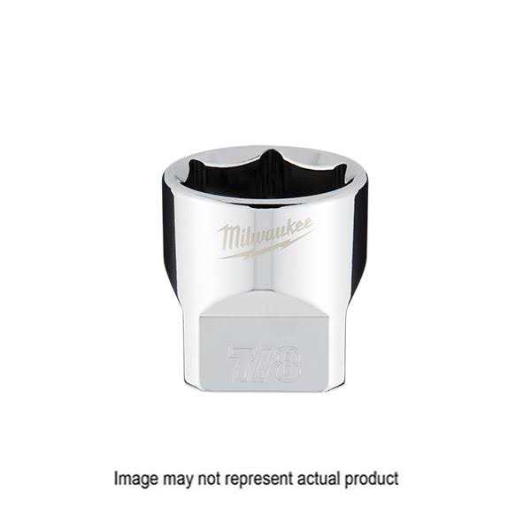 Milwaukee 3/8 in. Drive SAE 6-Point Socket 45-34 - Cheap Fitting